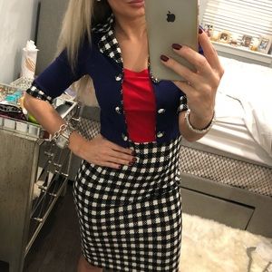 cute stretch formal work dress